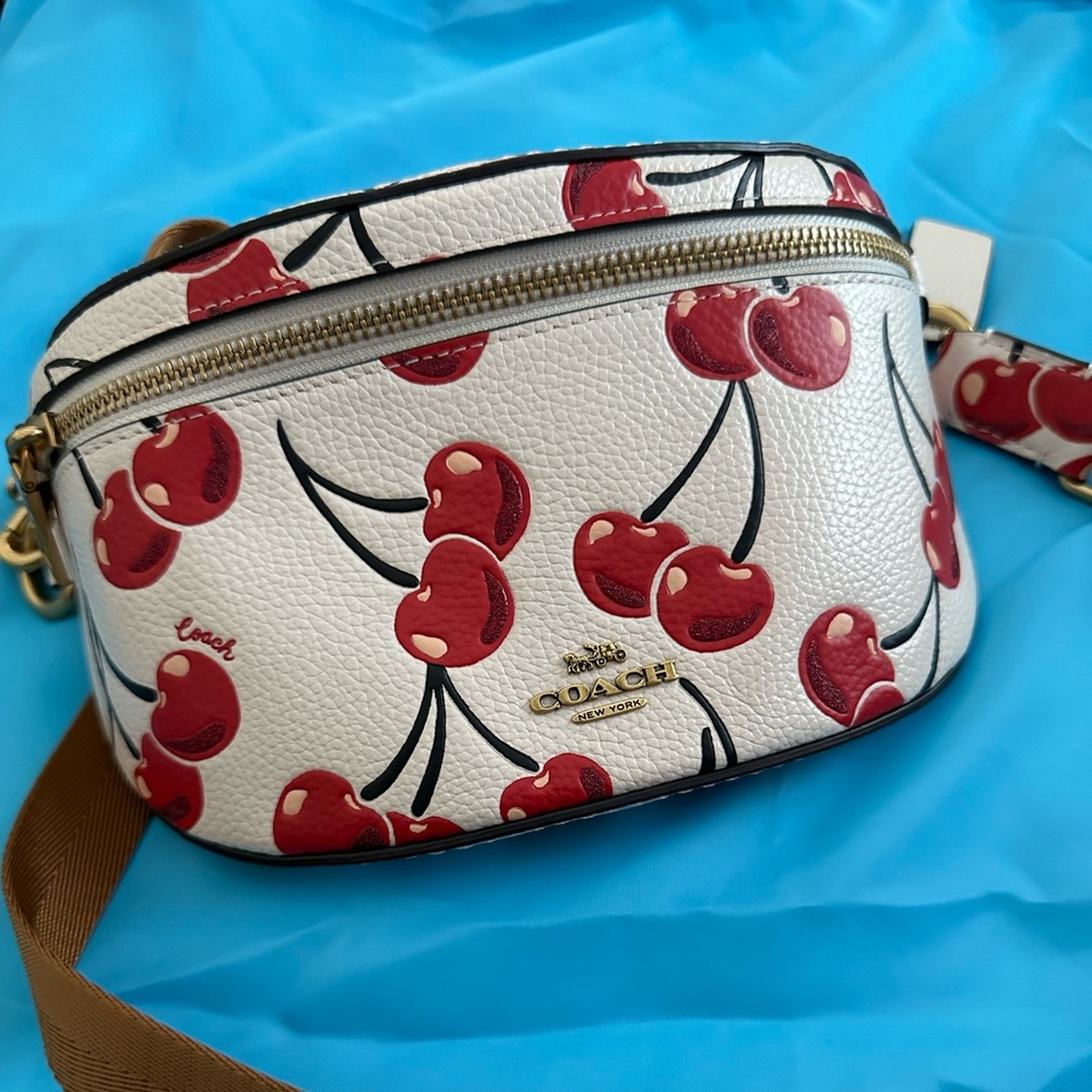Brand new Coach (Cherry Collection) fanny pack